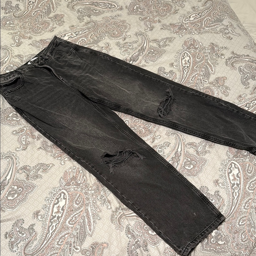 Dynamite Women’s Charcoal Relaxed Jeans